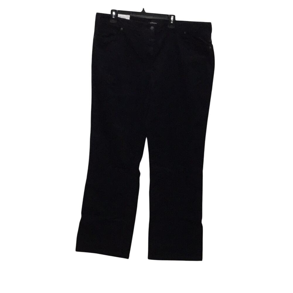 Ultra tiny stretch courderoy black 20wx32 NWT